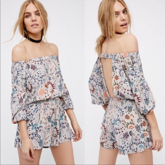 Free People Pretty and Free Romper NWT! - Picture 11 of 11